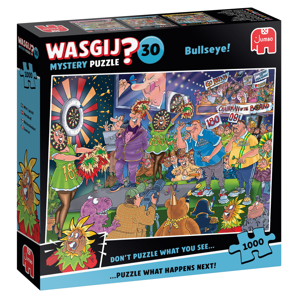 Puslespil Wasgij Mystery 30 Bullseye! 1000 brikker