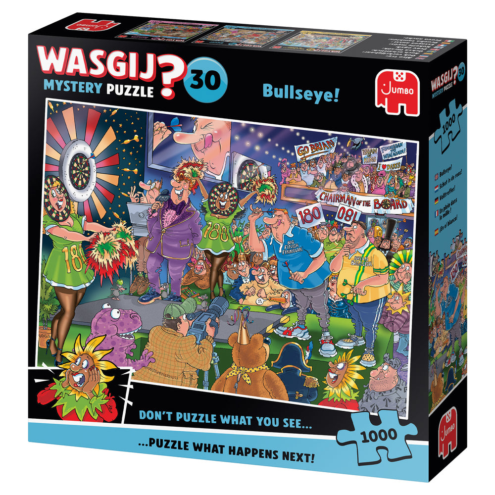 Puslespil Wasgij Mystery 30 Bullseye! 1000 brikker