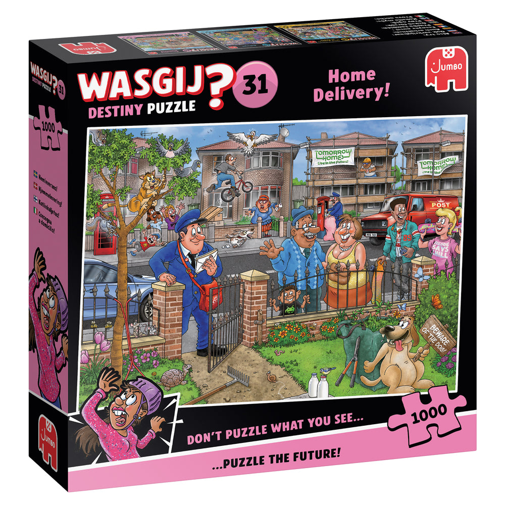 Puslespil Wasgij Destiny 31 Home Delivery! 1000 brikker