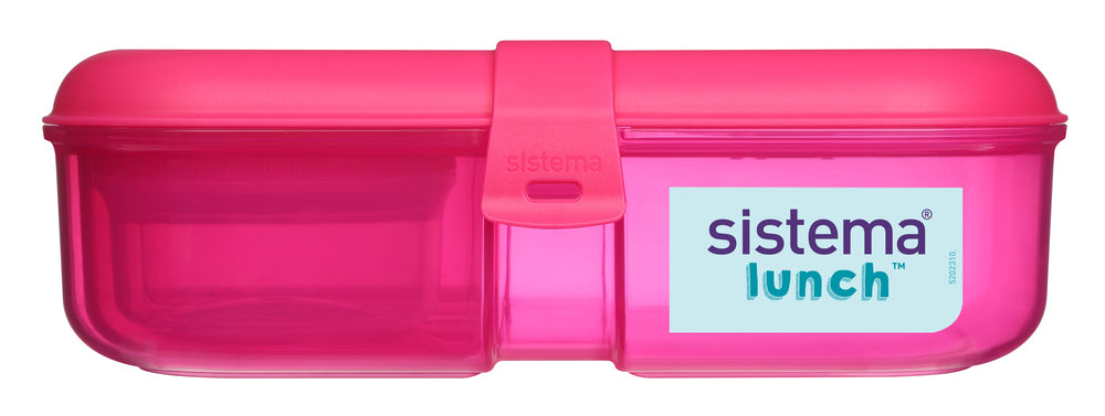 Madkasse Sistema Ribbon Lunch pink 1,1L