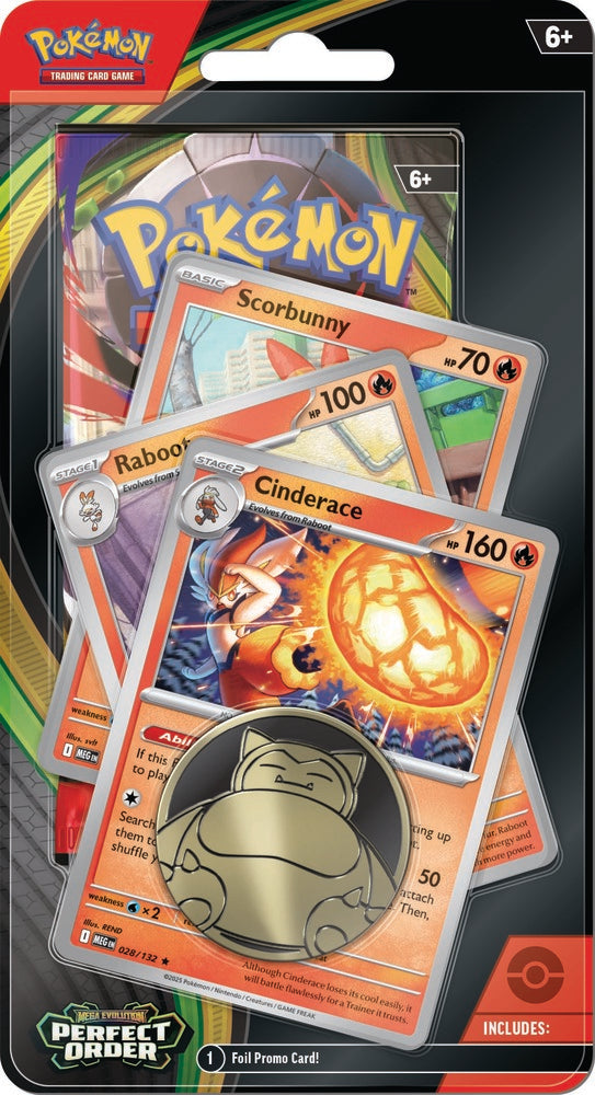Pokémon Mega Evolution 3 Premium Checklane, Perfekt order ass
