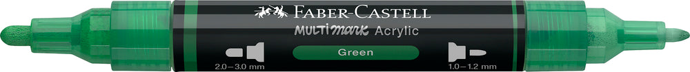 Multimarker Akryl Faber Castell SP 316 Green m. 2 spids