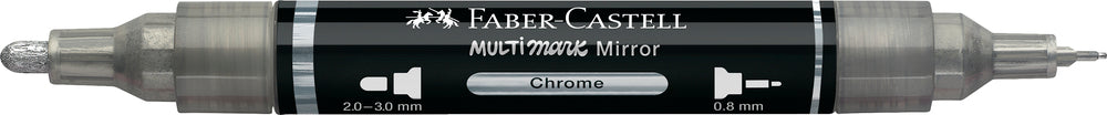 Multimarker Akryl/alkohol Faber Castell SP 551 Chrome m. 2 spids