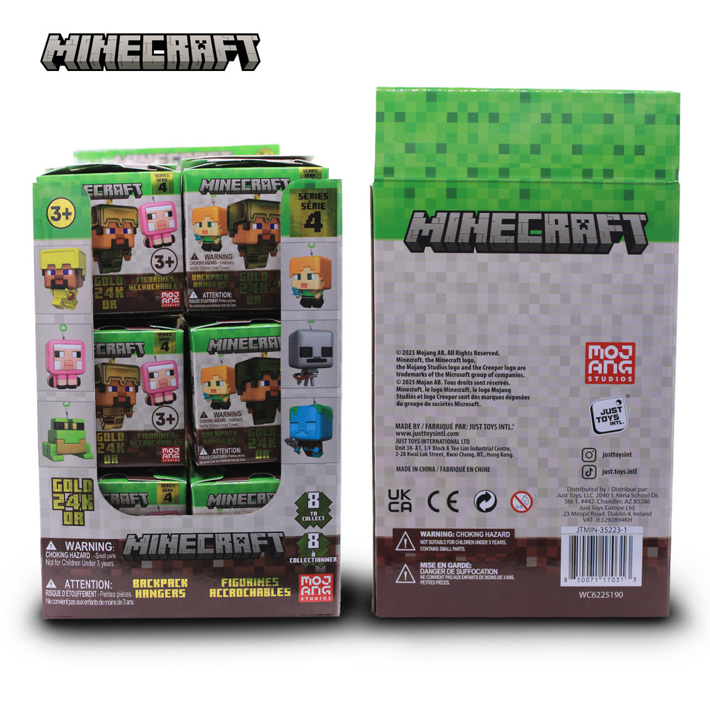 Minecraft clip on hanger 8 cm ass