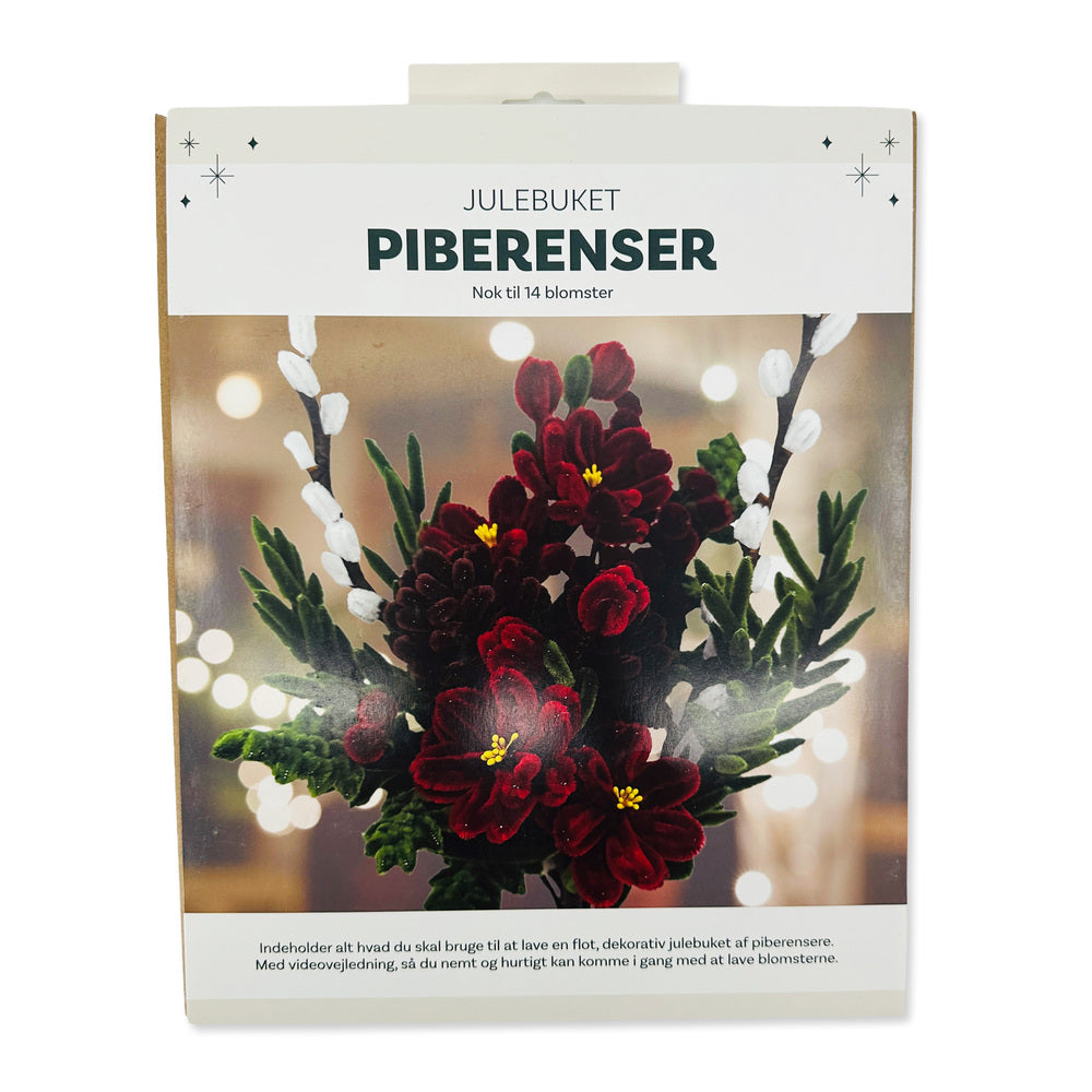 Piberenser Julebuket 14 Stk Blomster