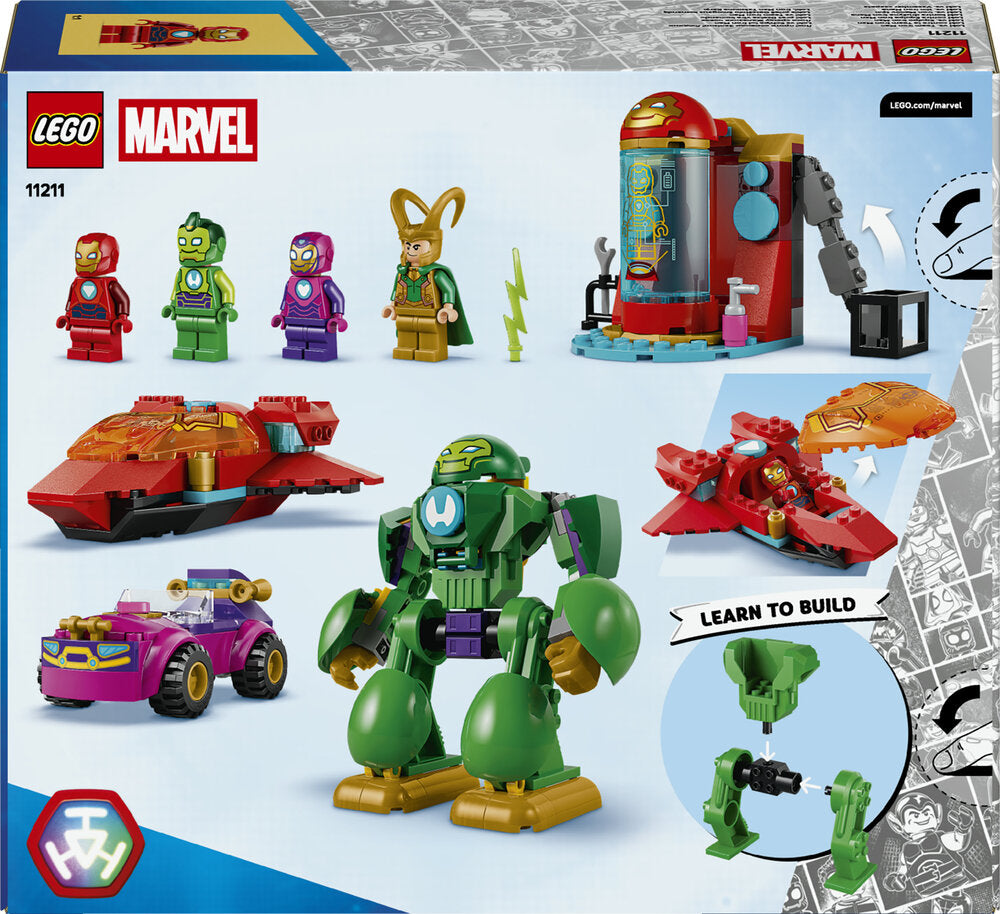 LEGO Disney Junior Marvel 11211 Loke mod Team Iron Man