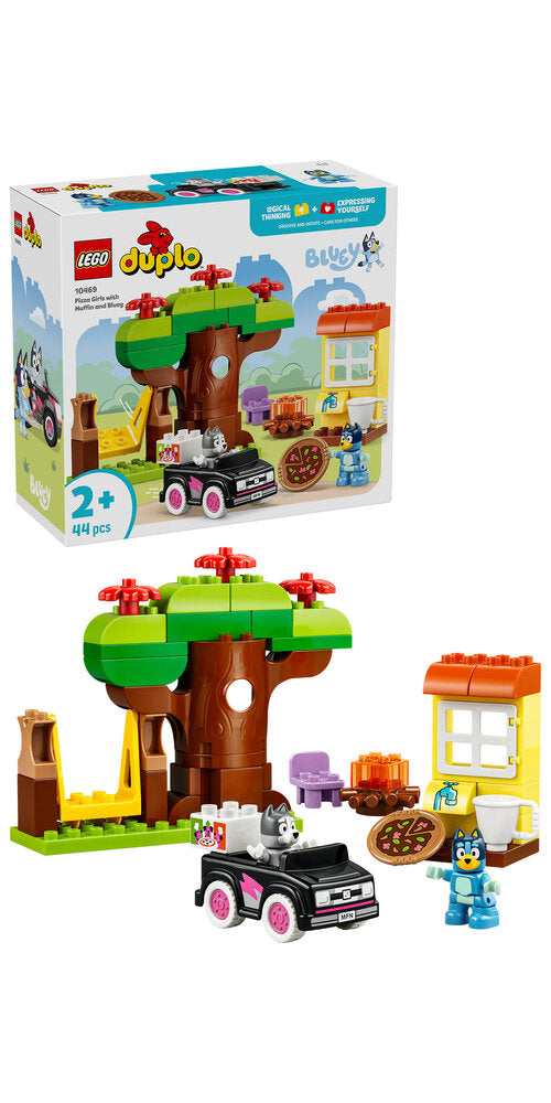 LEGO DUPLO Bluey 10469 Pizza-piger med Muffin og Bluey