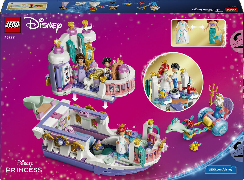 LEGO DISNEY 43299 Ariels royale bryllupsbåd