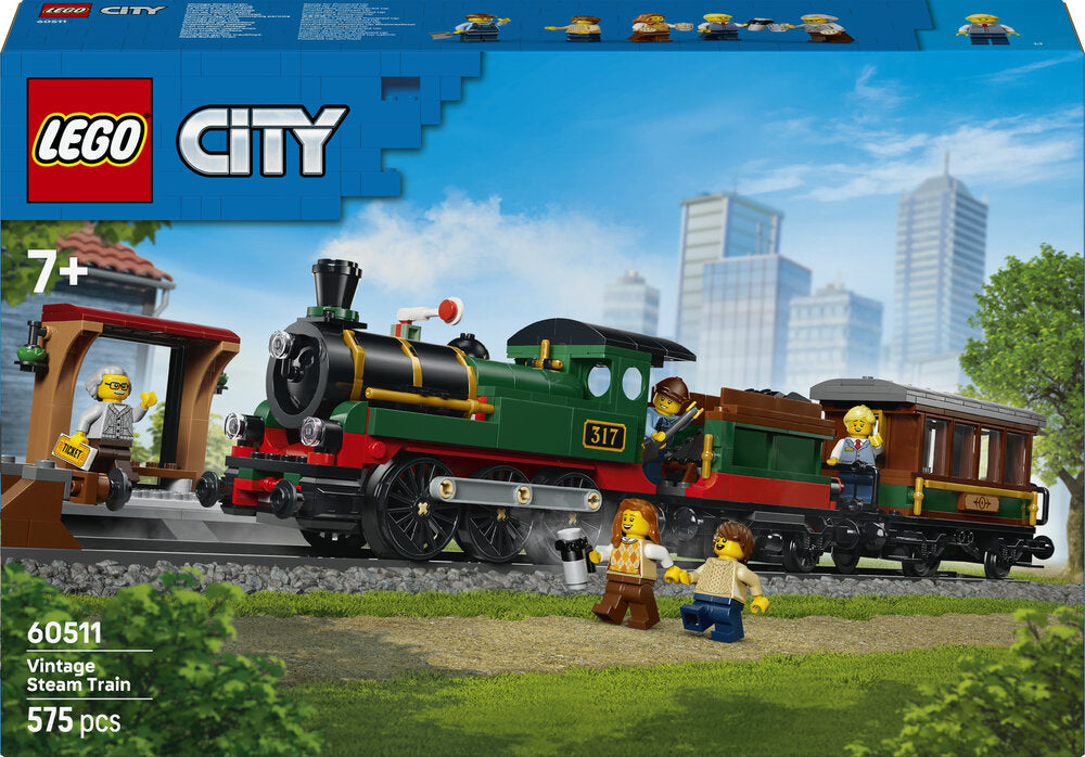LEGO City 60511 Vintage damptog