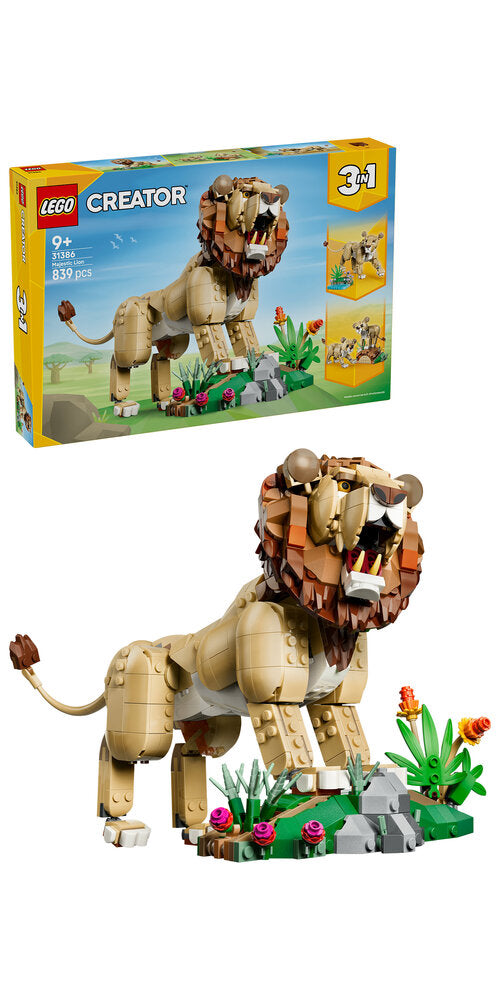 LEGO Creator 31386 Vilde dyr: Majestætisk løve
