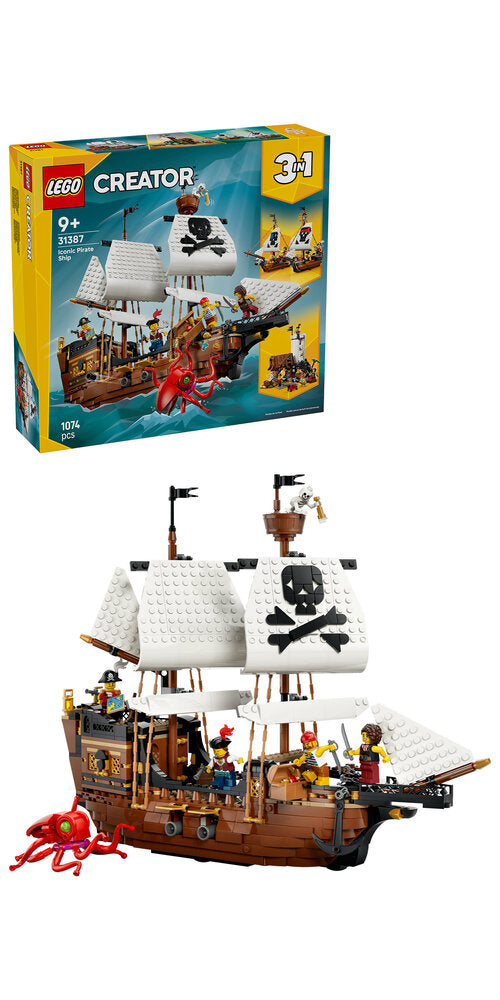 LEGO Creator 31387 Ikonisk piratskib