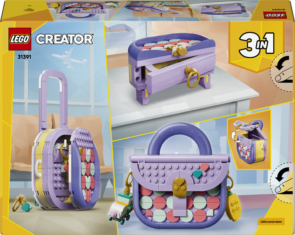 LEGO Creator 31391 Modekunst: Taske med opbevaring