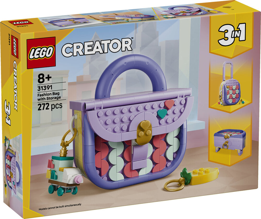 LEGO Creator 31391 Modekunst: Taske med opbevaring