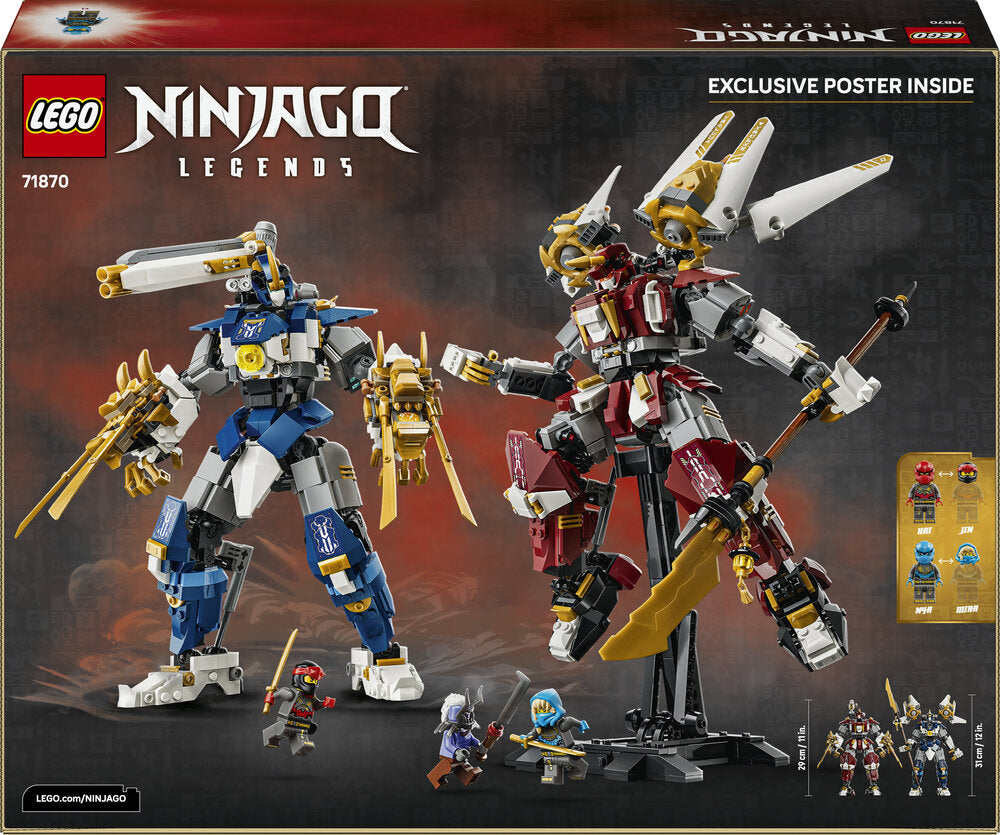 LEGO Ninjago 71870 De to titan-mechs