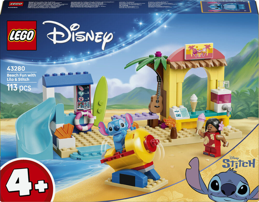 LEGO DISNEY 43280 Strandsjov med Lilo og Stitch