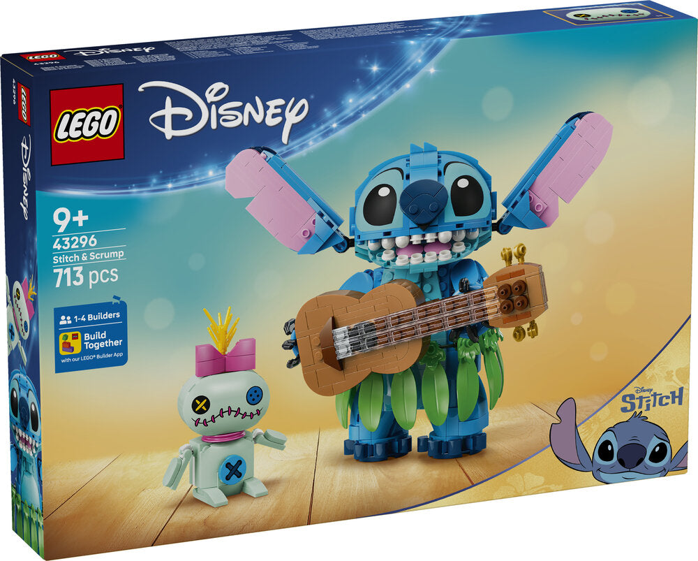 LEGO DISNEY 43296 Stitch og Scrump