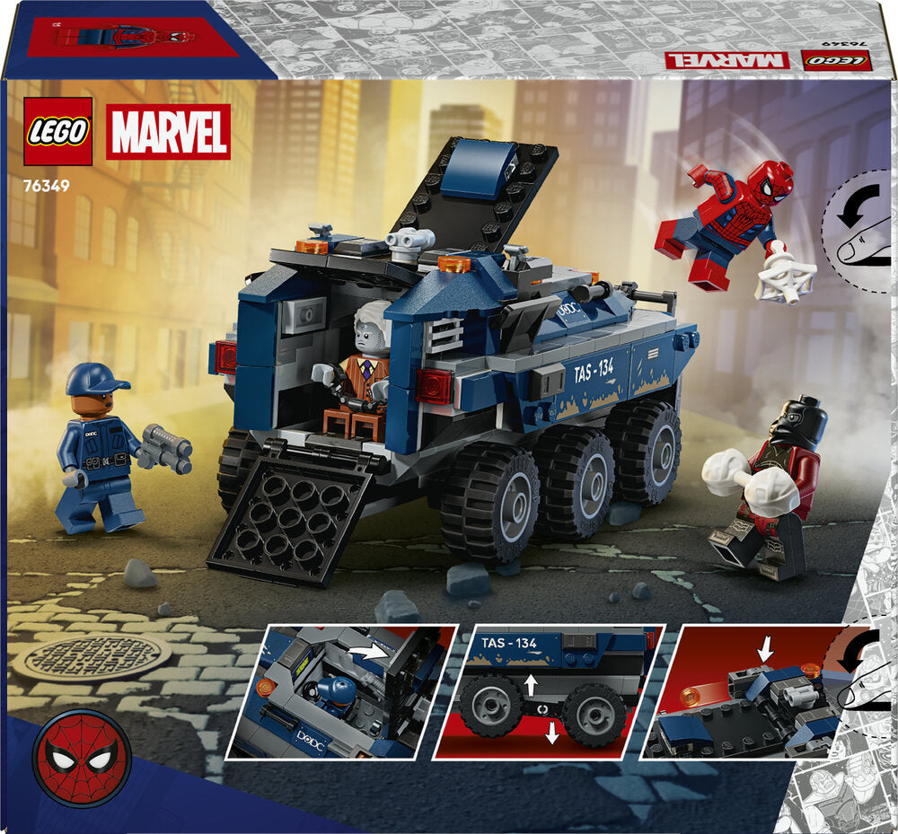 LEGO Super Heroes 76349 Spider-Mans fængselstransport-jagt