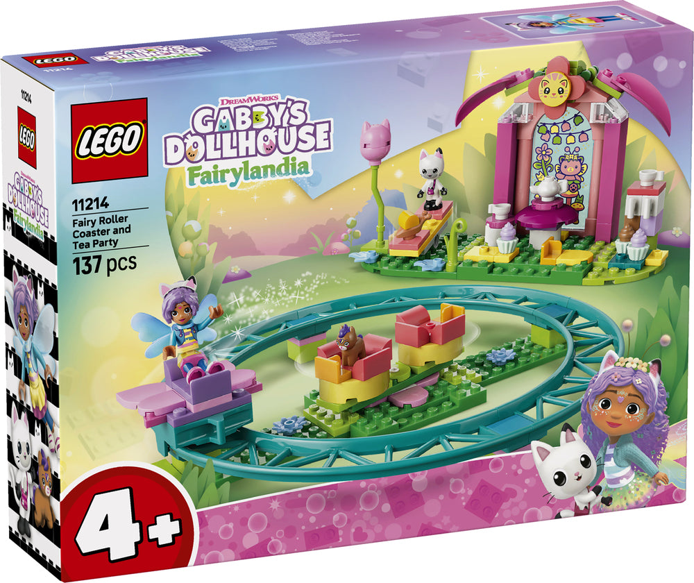 11214 LEGO Gabby's Dollhouse Fe-rutsjebane og teselskab