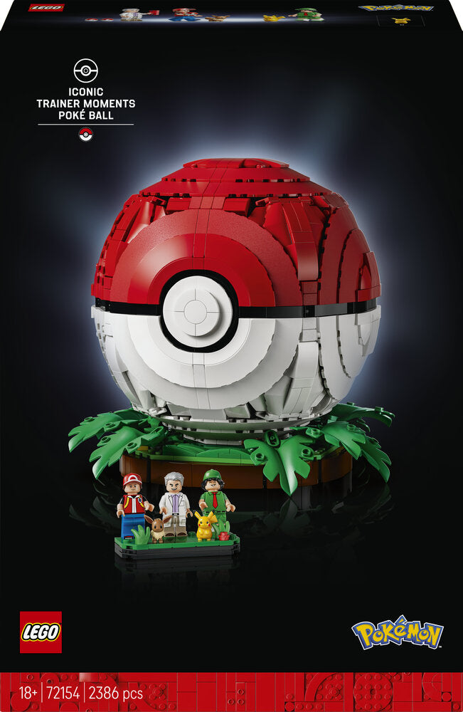 LEGO Pokémon 72154 Ikoniske Træner-øjeblikke: Poké Ball