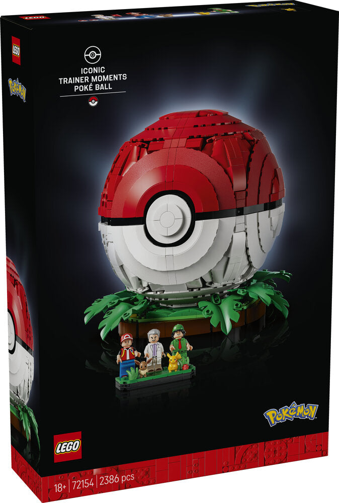 LEGO Pokémon 72154 Ikoniske Træner-øjeblikke: Poké Ball