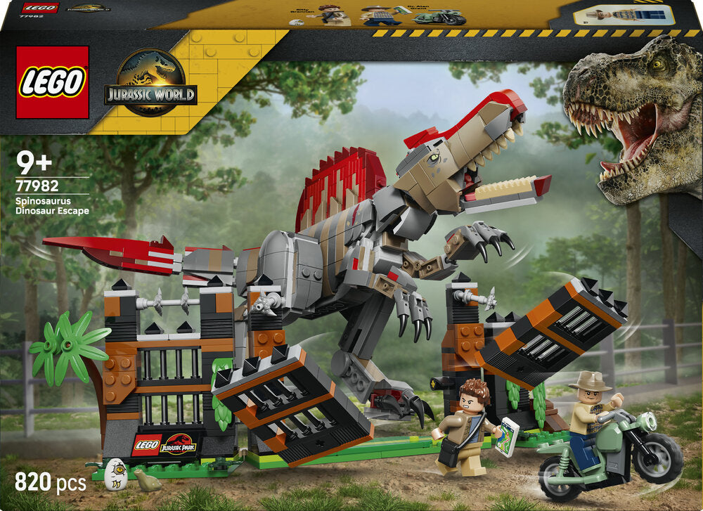 LEGO Jurassic World 77982 Spinosaurus-dinosaurflugt