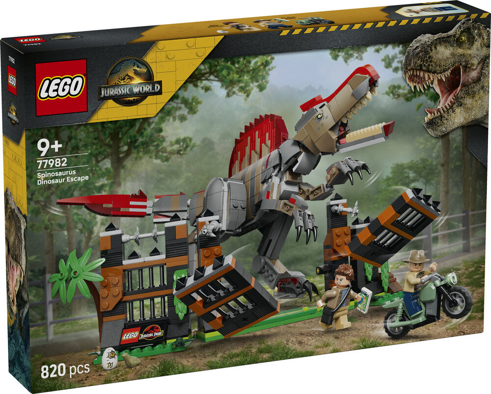LEGO Jurassic World 77982 Spinosaurus-dinosaurflugt