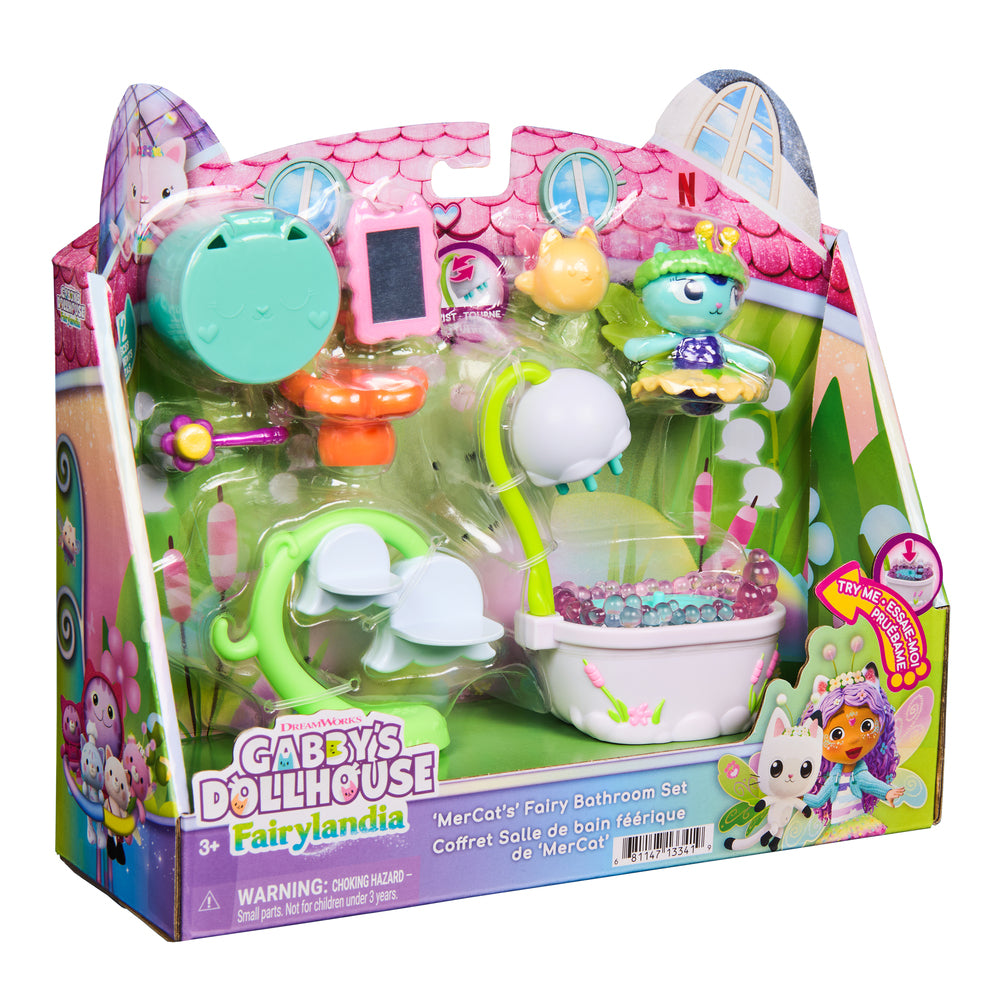 Gabby's Dollhouse mercat fairy badeværelse
