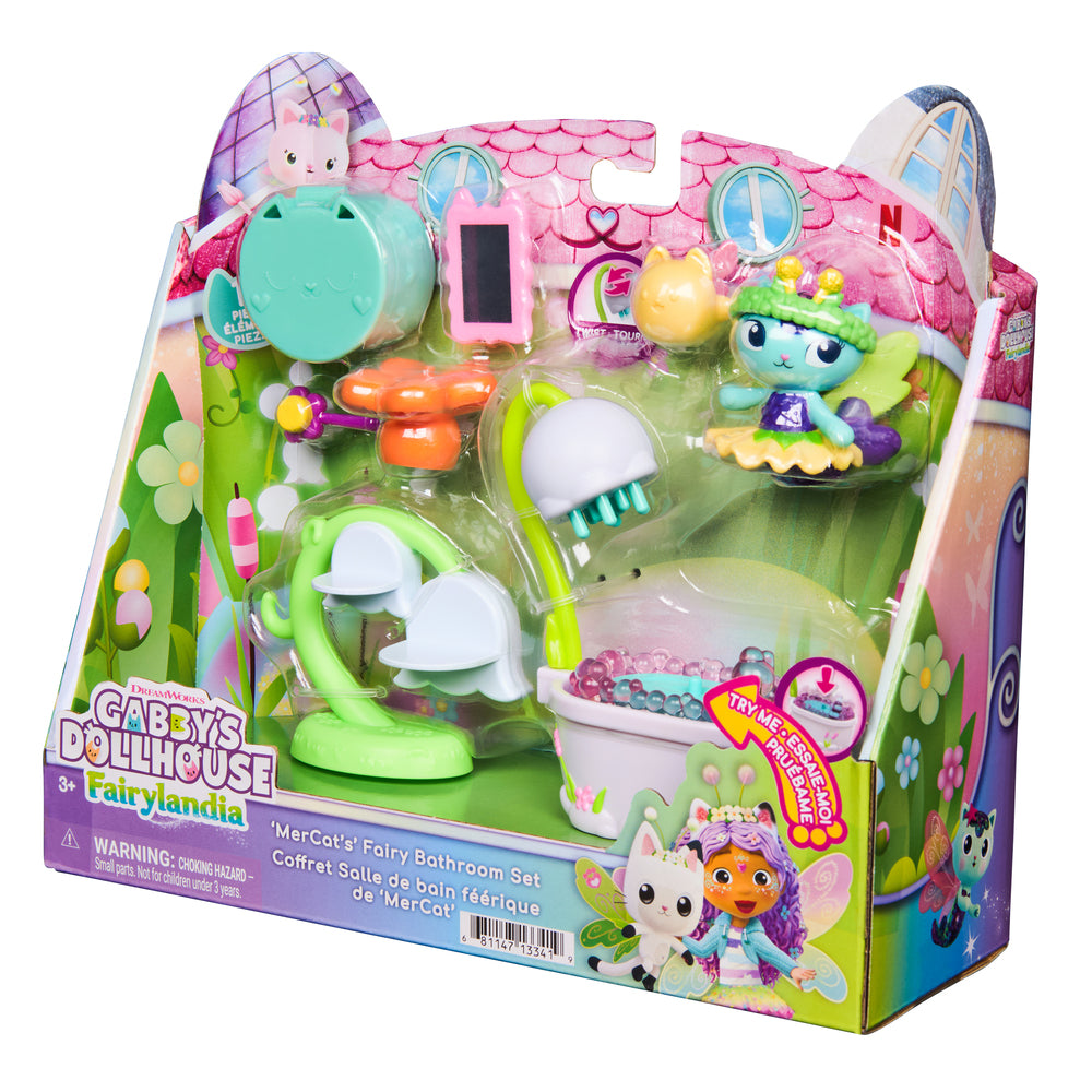 Gabby's Dollhouse mercat fairy badeværelse