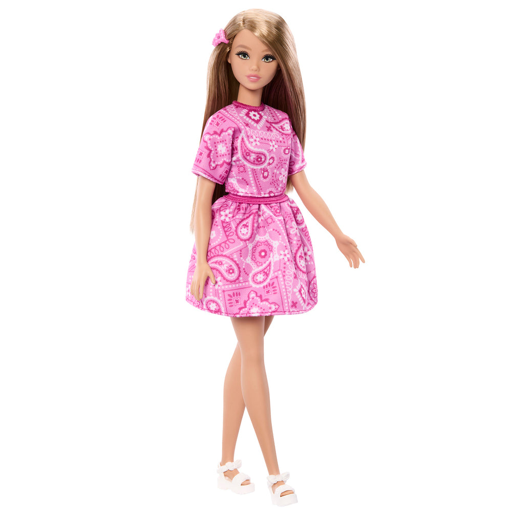Barbie Fashionista pink Paisley