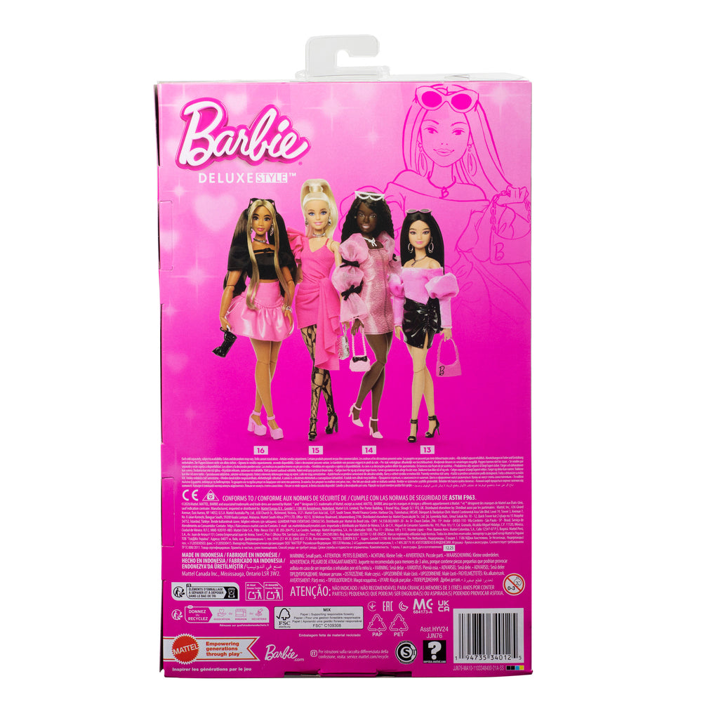 Barbie Deluxe style off the shoulder with skirt