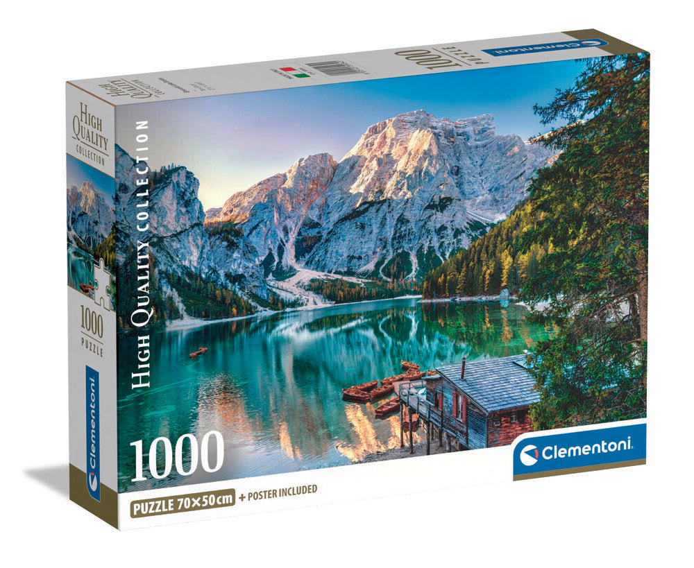 Emerald Lake Braies 1000 brikker