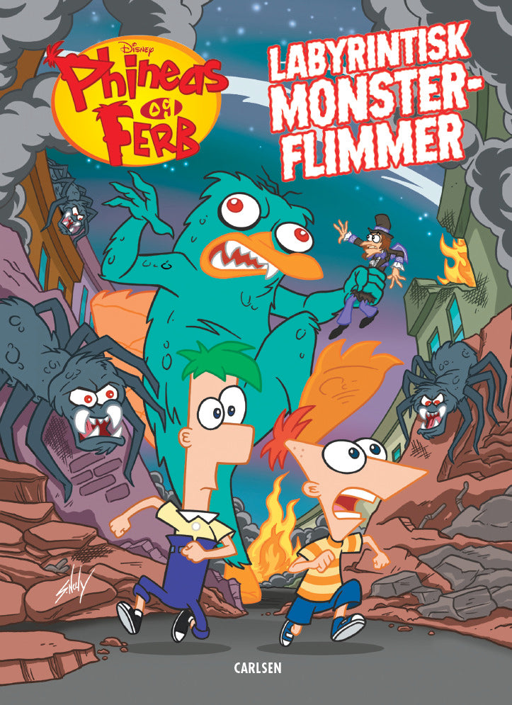 Phineas og Ferb: Labyrintisk monsterflimmer - graphic novel