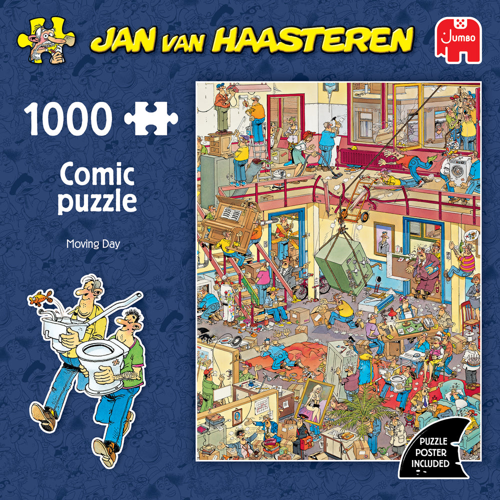 JANVANHAASTEREN Moving Day 1000 brikker