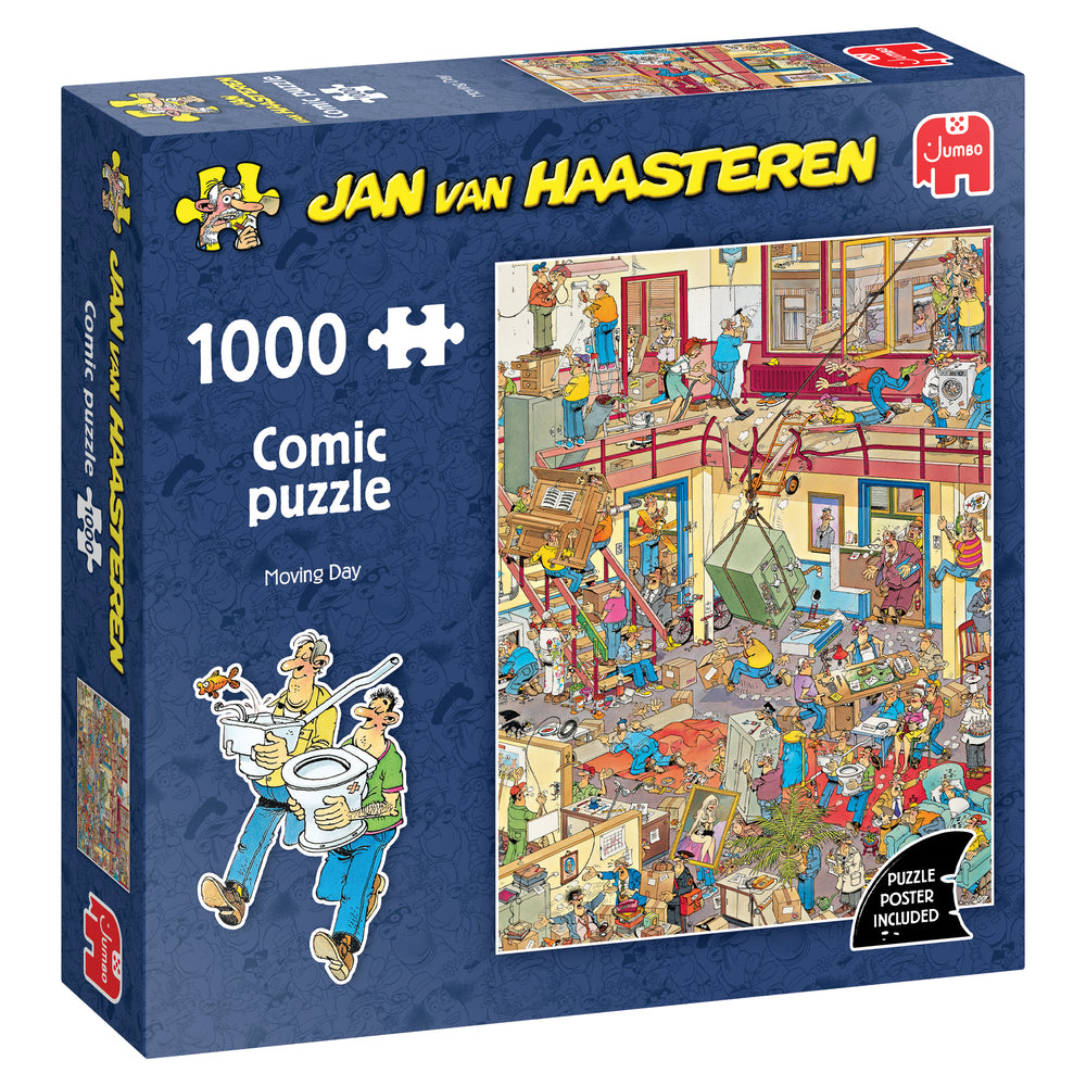 JANVANHAASTEREN Moving Day 1000 brikker