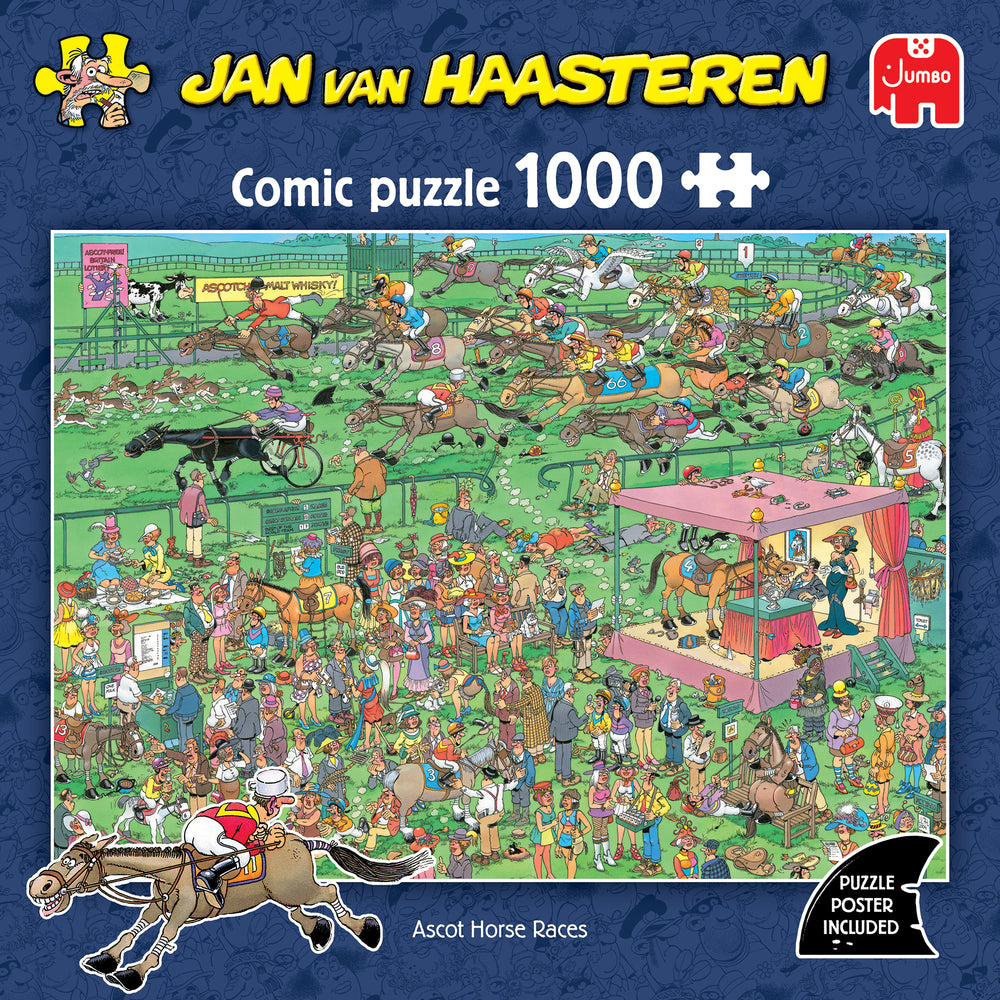 JANVANHAASTEREN Ascot Horse Race 1000 brikker