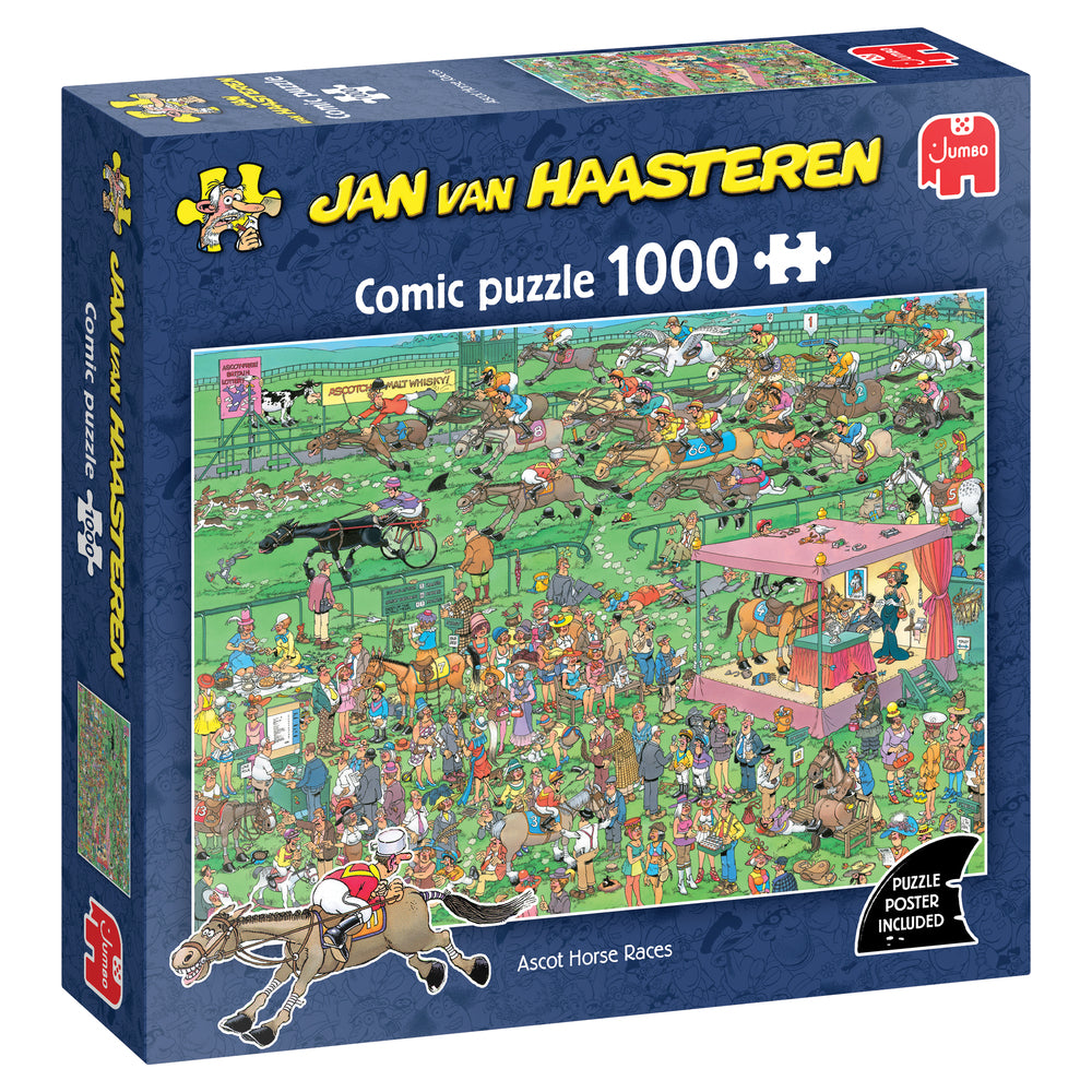 JANVANHAASTEREN Ascot Horse Race 1000 brikker