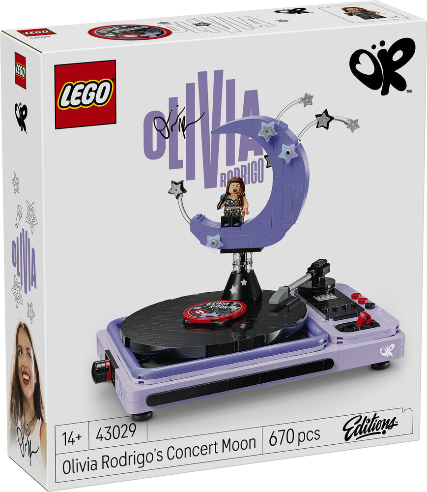 LEGO Editions Music 43029 Olivia Rodrigos scenemåne