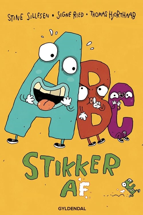 ABC stikker af