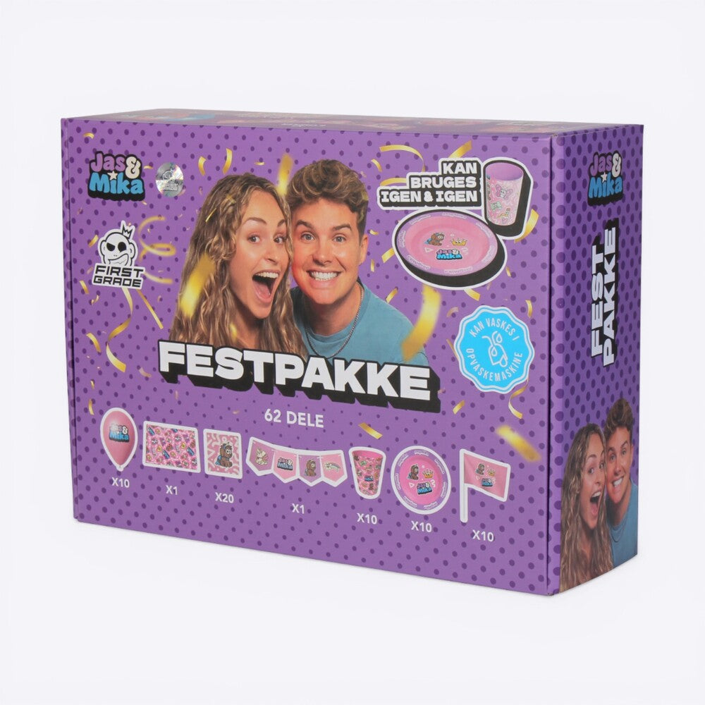 Festpakke Jas&Mika 10 pak