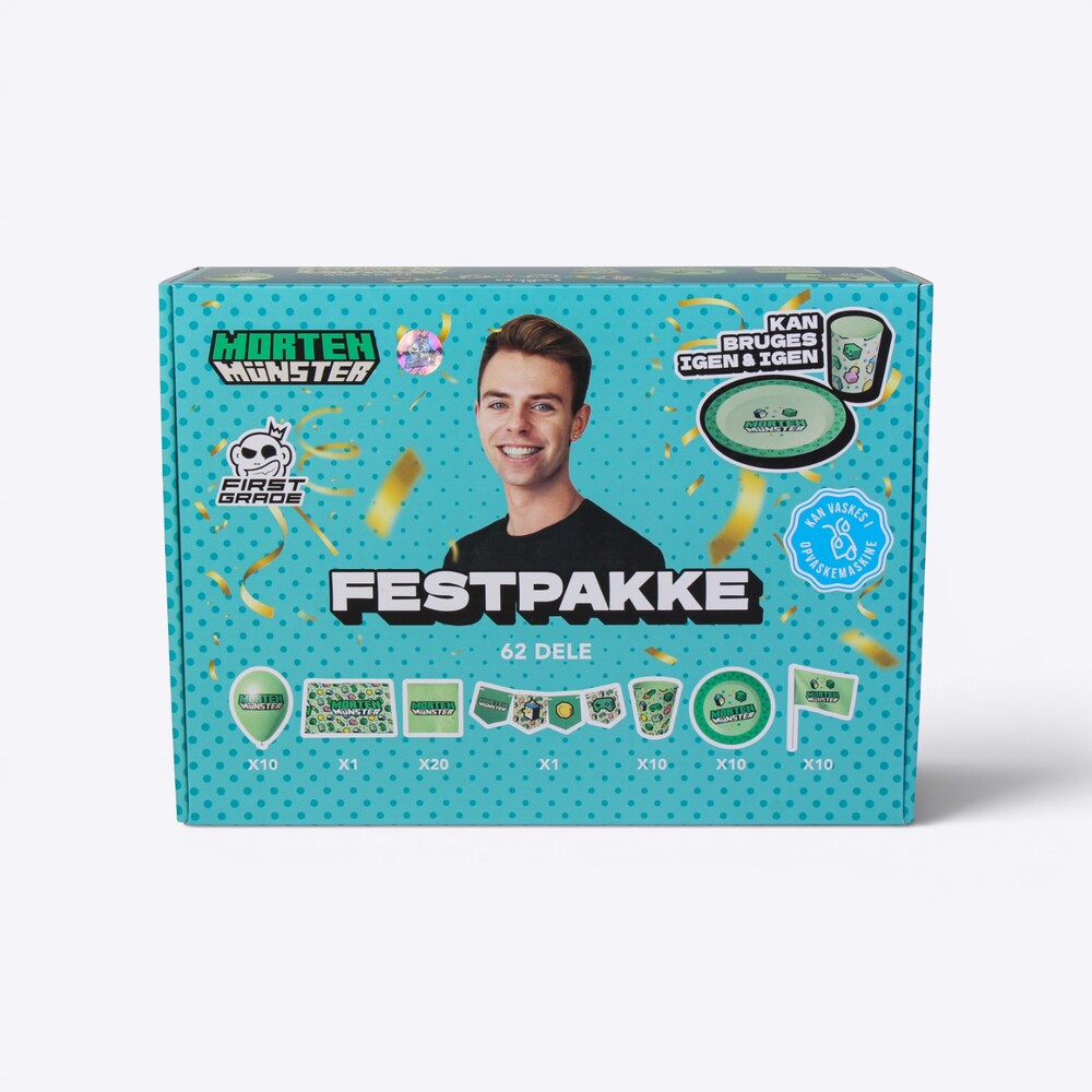 Festpakke Morten Münster 10 pak
