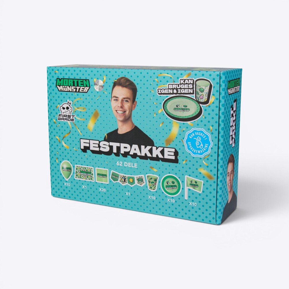 Festpakke Morten Münster 10 pak