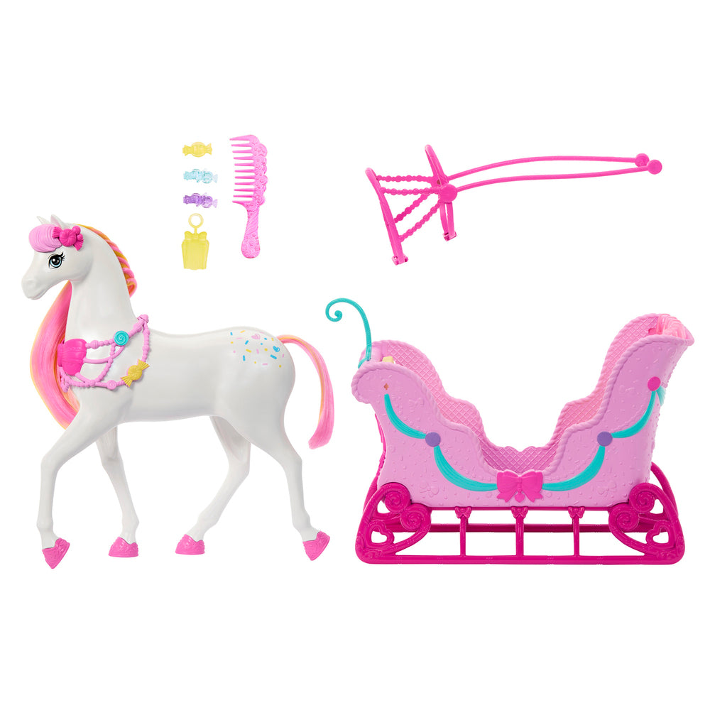 Barbie Nutcracker Horse & Sleed