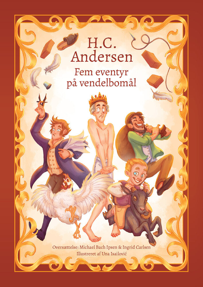 Fem eventyr på vendelbomål (Fæm æwentyr på wæjlbomol)