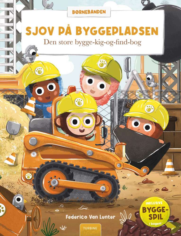 Sjov på byggepladsen