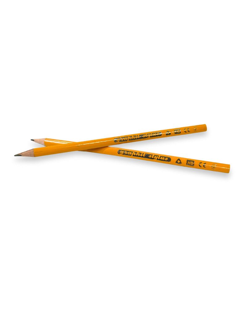 Blyant Graphit Stylus HB gul 12stk