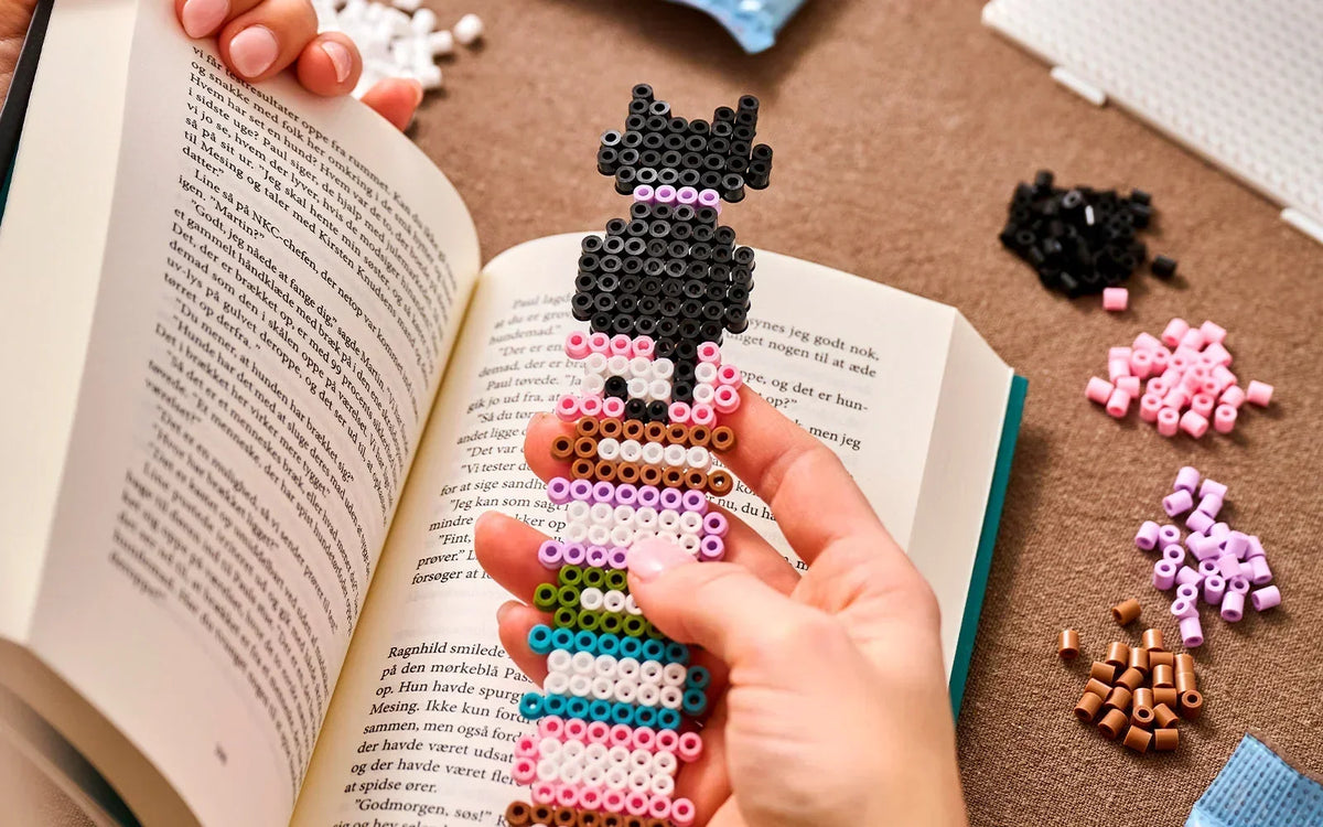 Bogmærke med HAMA-perler