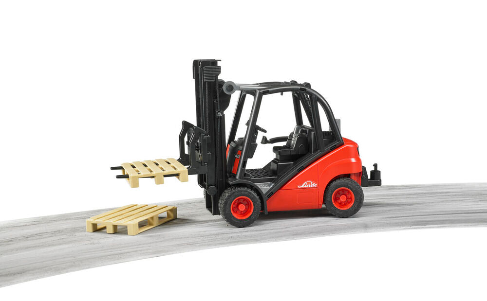 Gaffeltruck Bruder Linde H30D med paller