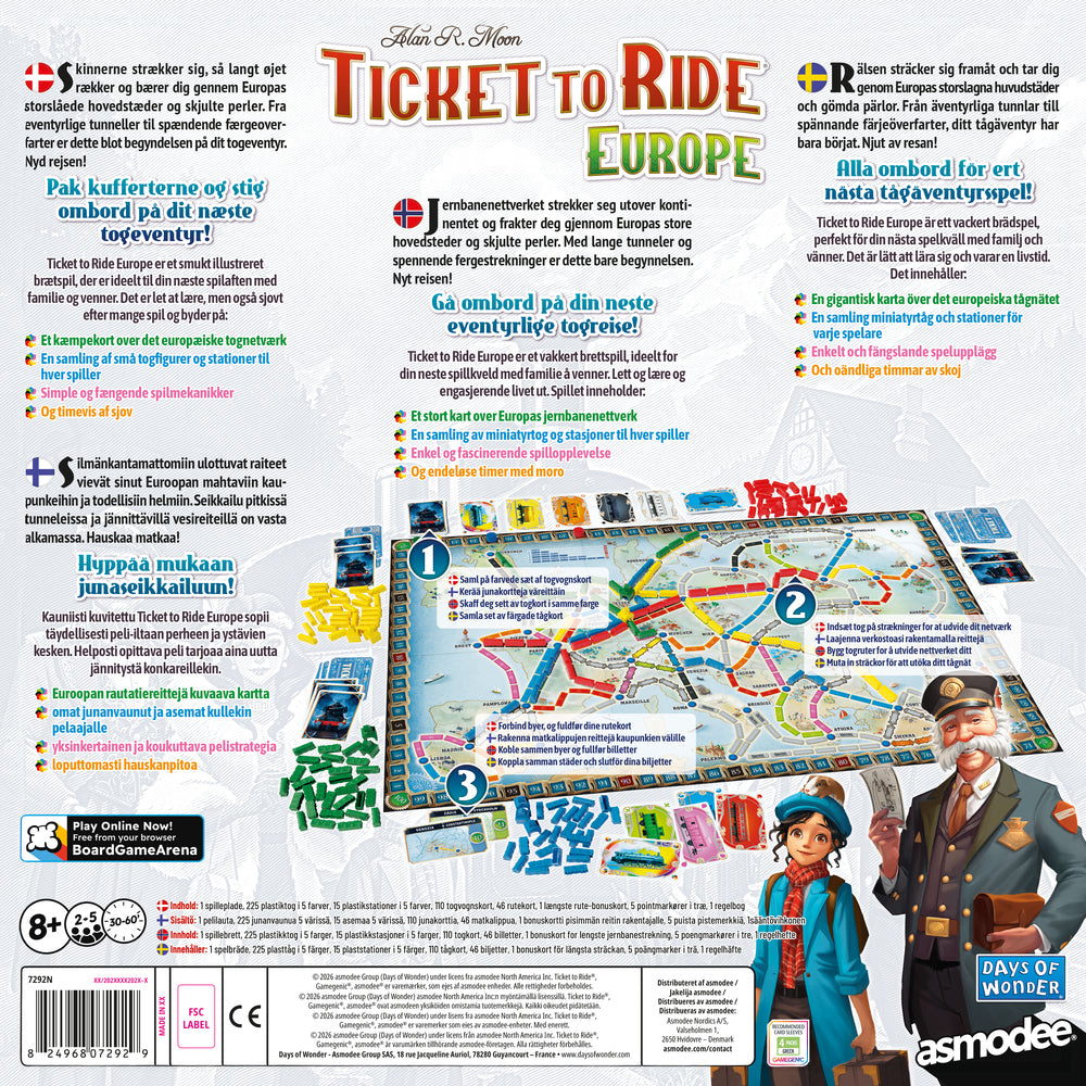 Ticket to Ride Europe