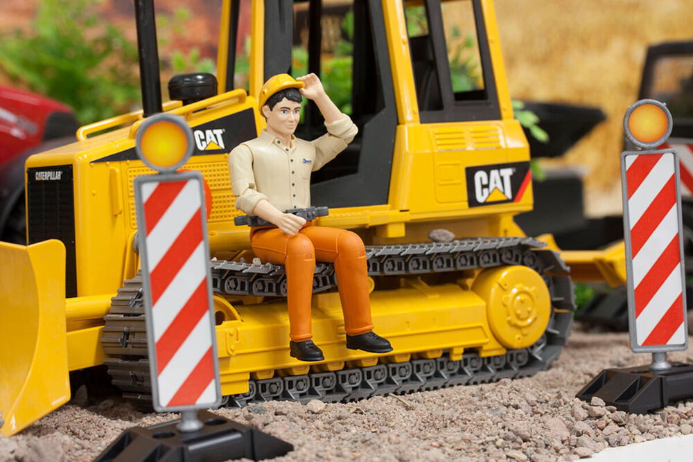 Minidozer Bruder CAT med larvefødder