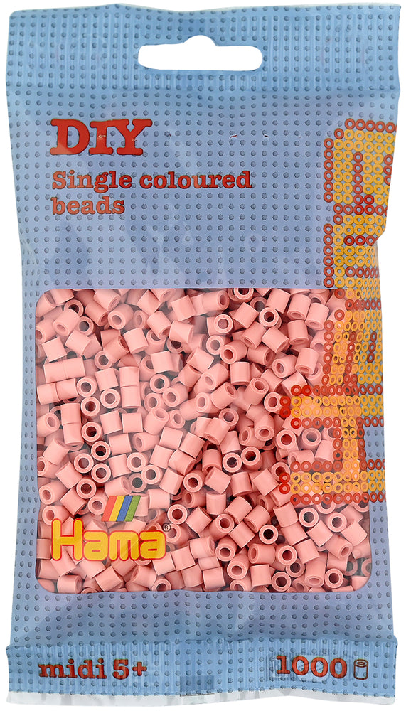 Hama midi perler 1000 stk mat rosa 26